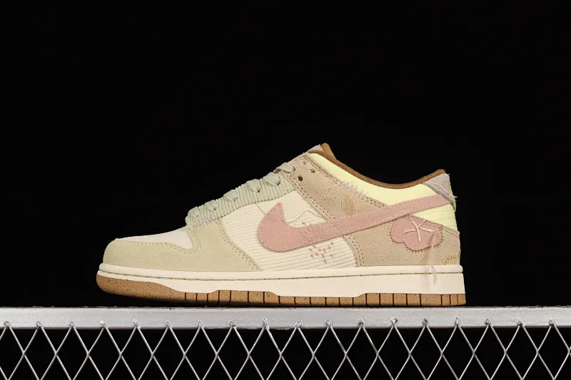 All categories Nk SB Dunk series Nk SB Dunk Low low-top sneakers J version Nk Dunk Low "Bright Side" corduroy Dunk series low-top casual sports skateboard shoes DQ5076-121